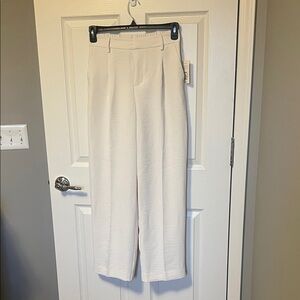 Elegant Cream Women's Pants